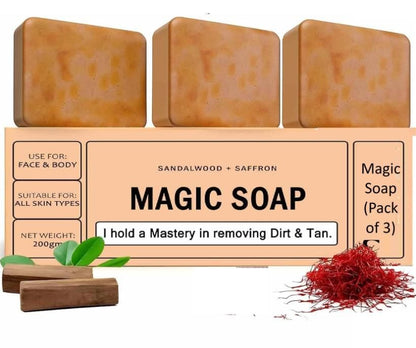 Magic Soap Tan Removal Original (300gm Pack Of 3)