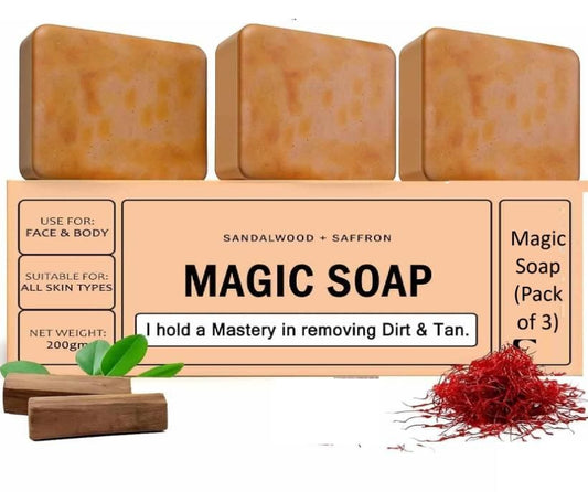Magic Soap Tan Removal Original (300gm Pack Of 3)