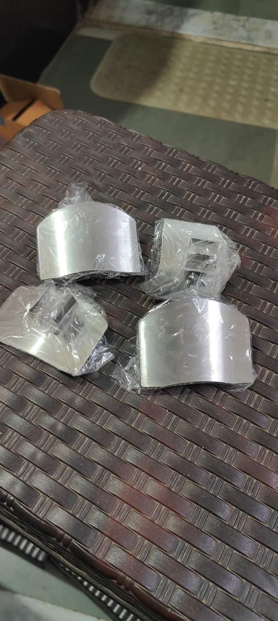 Stainless Steel Finger Protector Hand Guard (Pack of 2)