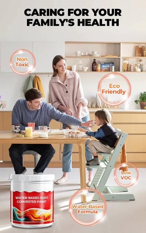 Water-Based Rust Converter Paint 210gm Each (Pack of 2)