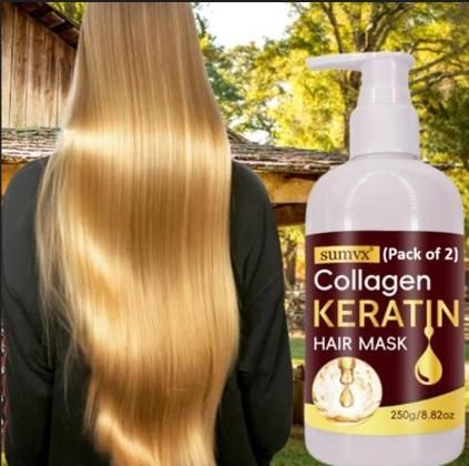 Collagen Keratin Hair Mask - 250g (Pack of 2)