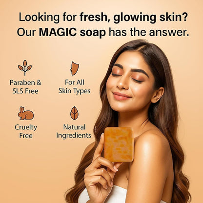 Magic Soap Tan Removal Original (300gm Pack Of 3)
